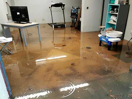 Nettoyage après inondation